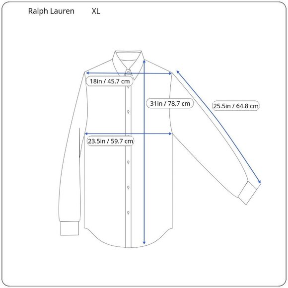 Ralph Lauren Mens Custom Fit Plaid Shirt XL Multicolor 100% Cotton ButtonDown LS - Picture 2 of 5